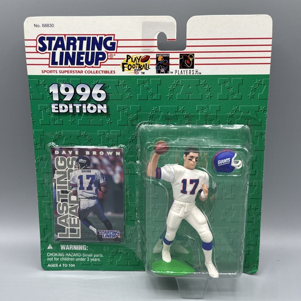 1996 Kenner Starting Lineup Dave Brown New York Giants